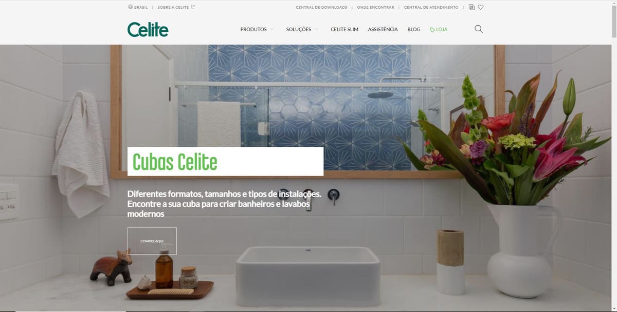 Comemorando 80 anos, Celite apresenta novo site com mais interatividade e layout moderno