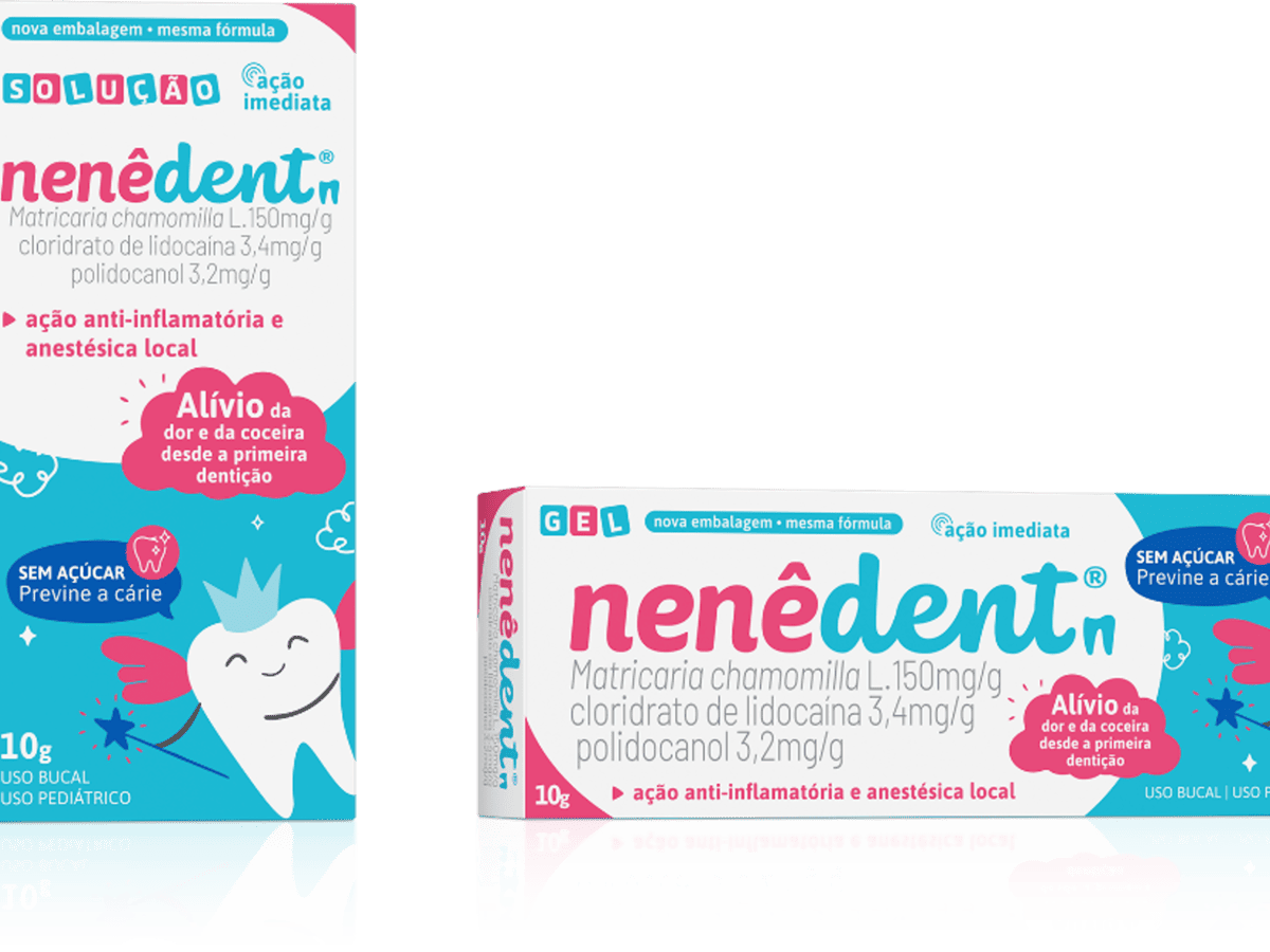 Nenê Dent apresenta novas embalagens